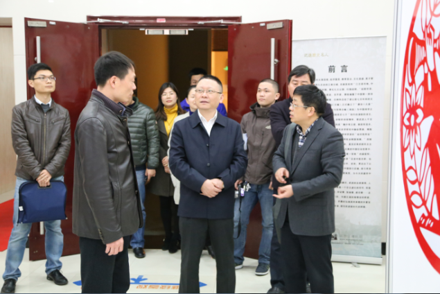 武进区副区长是峰调研我馆