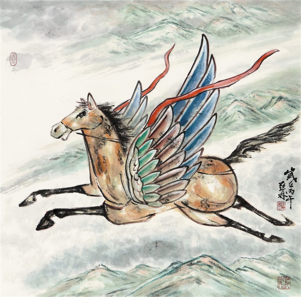 嵇亚林 飞马迎春.jpg